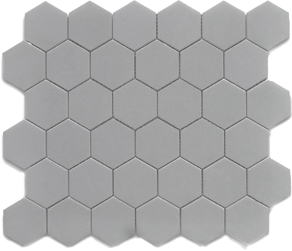 Tender Gray 2”x2” Hexagon
